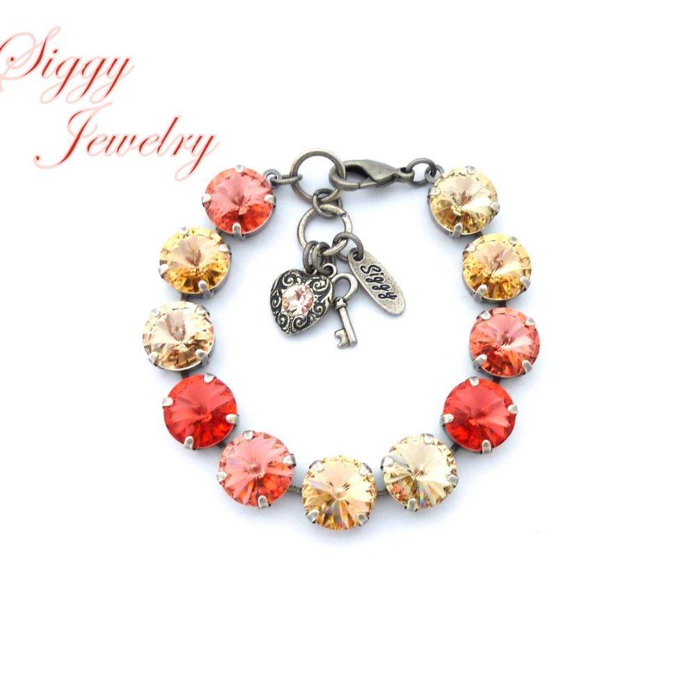 Swarovski Crystal Summer Lovin' Rivoli Bracelet